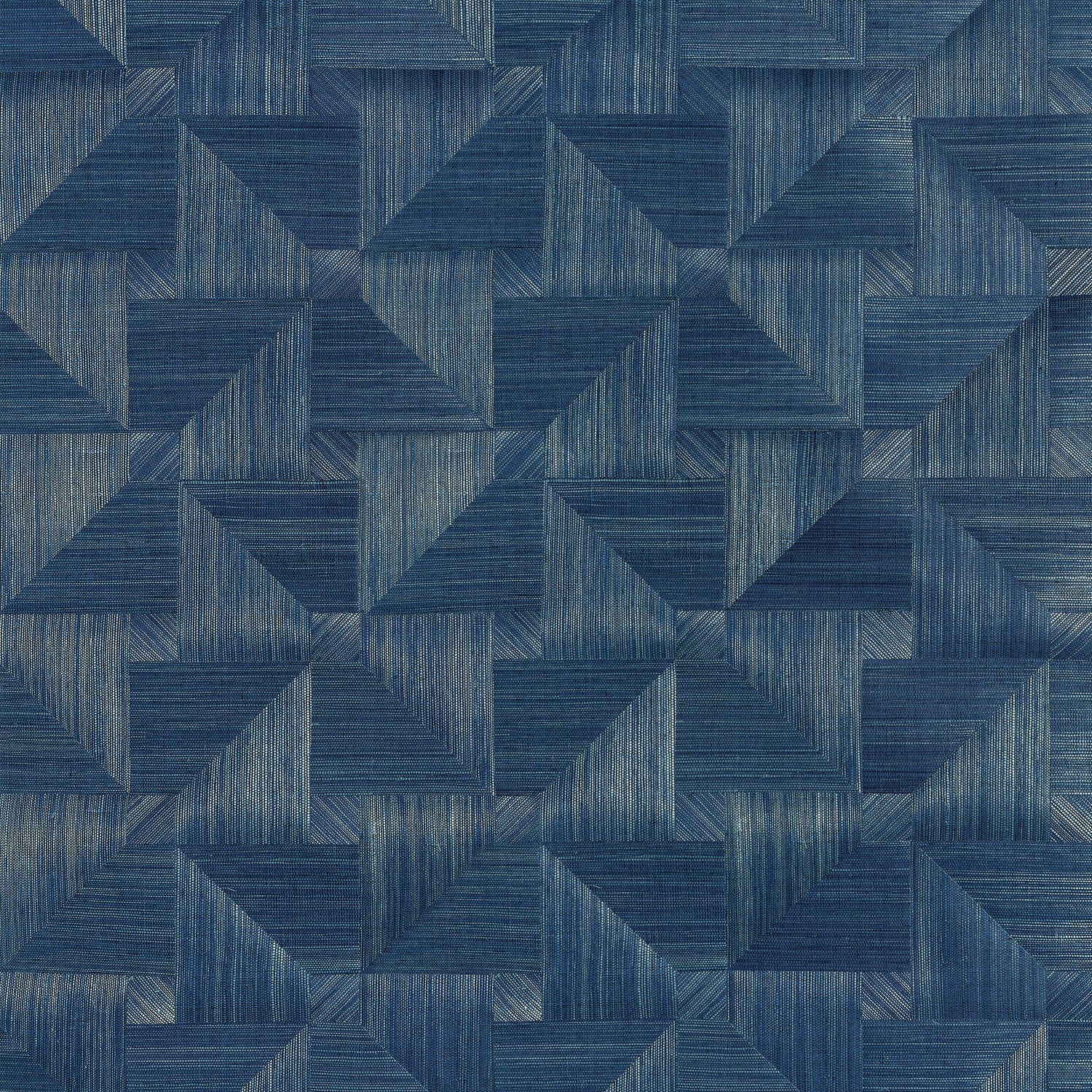 Bali Weave Wallpaper in navy color - pattern number T10341 - by Thibaut in the Grasscloth Resource Volume 7 collection
