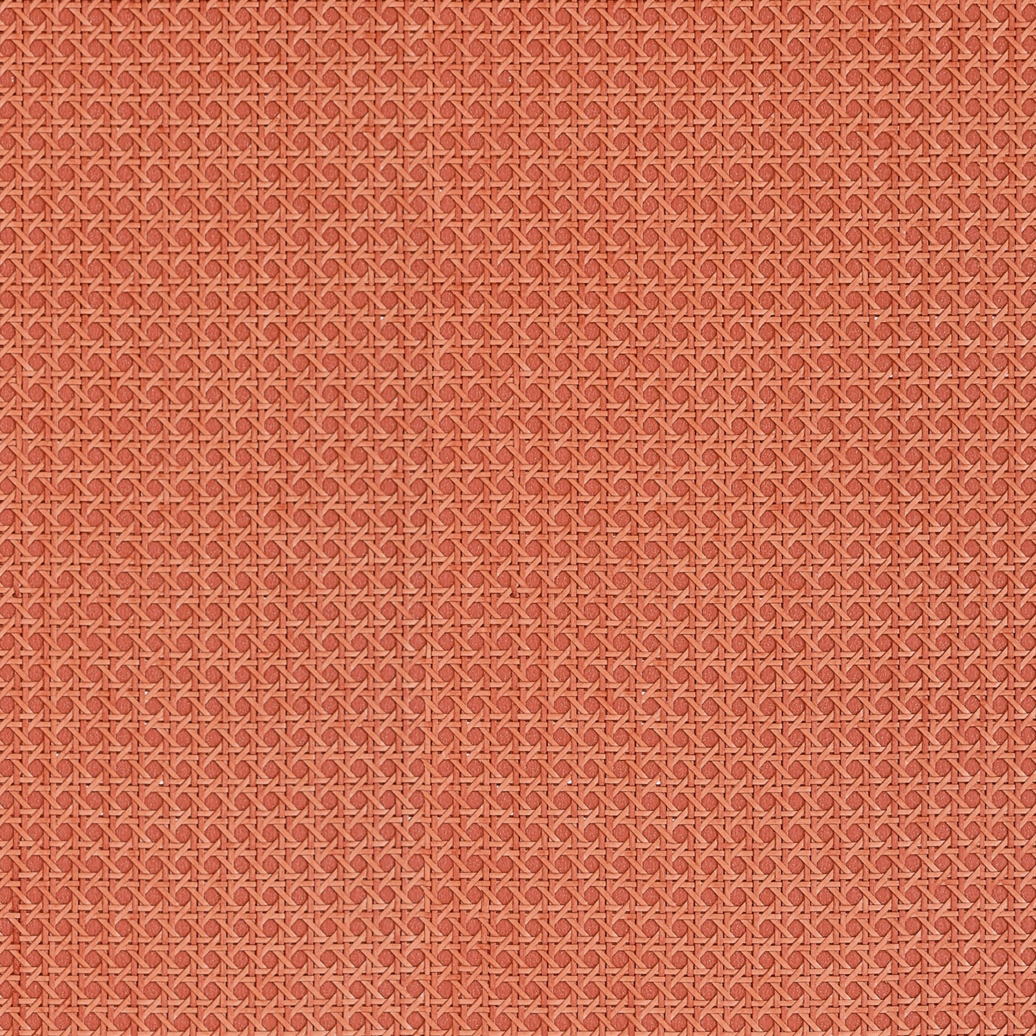 Paper Rattan Wallpaper in coral color - pattern number T10397 - by Thibaut in the Grasscloth Resource Volume 7 collection