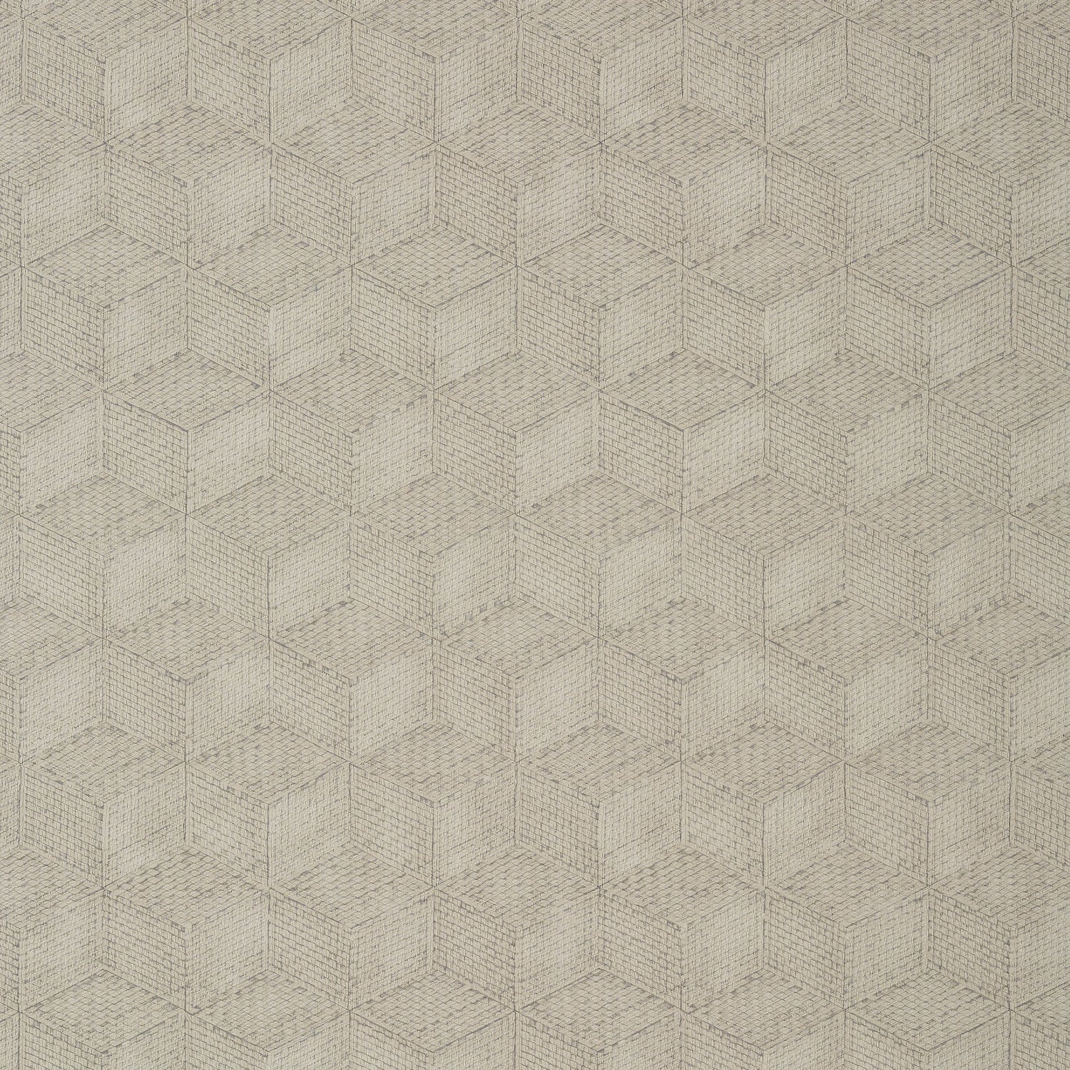 Milano Square wallpaper in taupe color - pattern number T10418 - by Thibaut in the Modern Resource Volume 2 collection