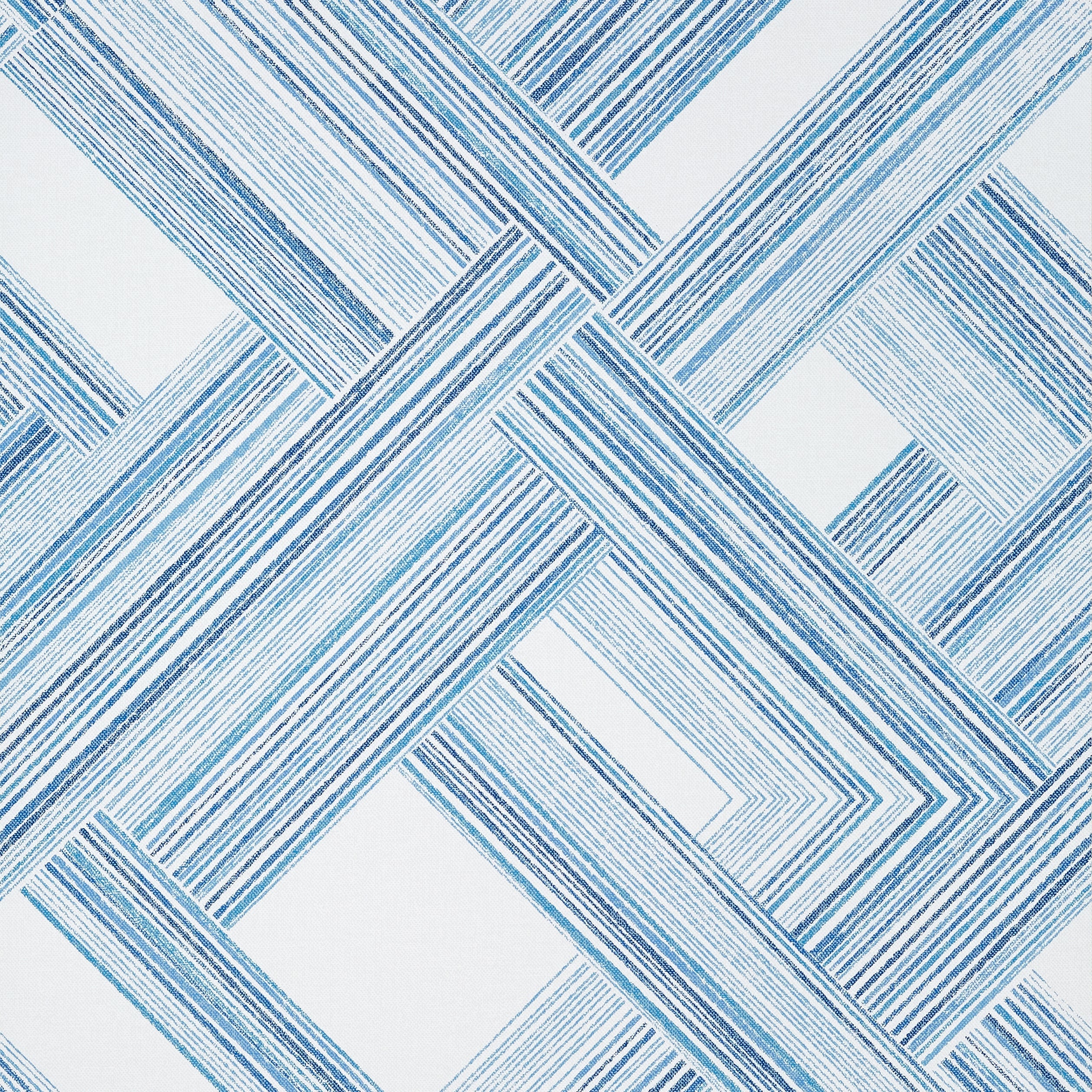 Telaio wallpaper in blue color - pattern number T10449 - by Thibaut in the Modern Resource Volume 2 collection