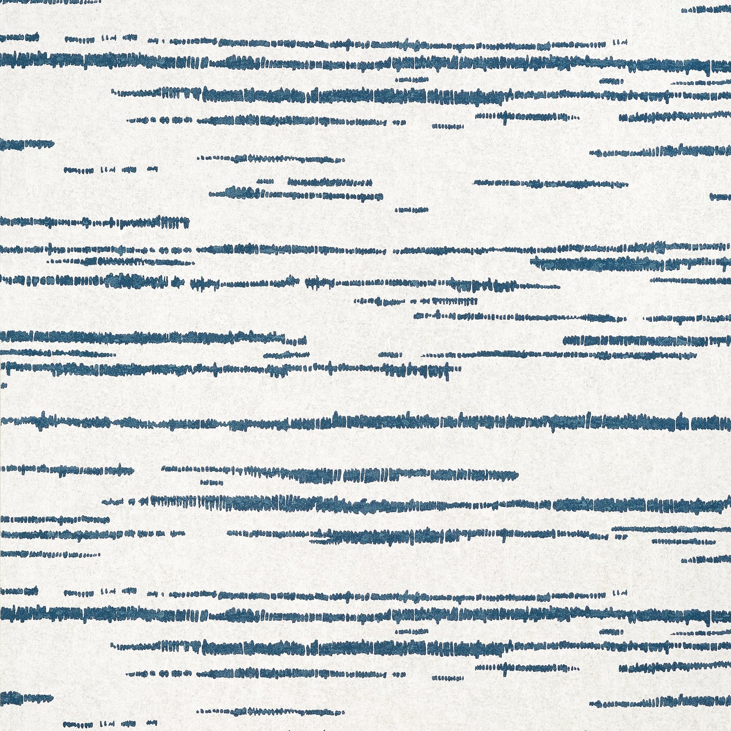 Echo wallpaper in blue on white color - pattern number T10457 - by Thibaut in the Modern Resource Volume 2 collection