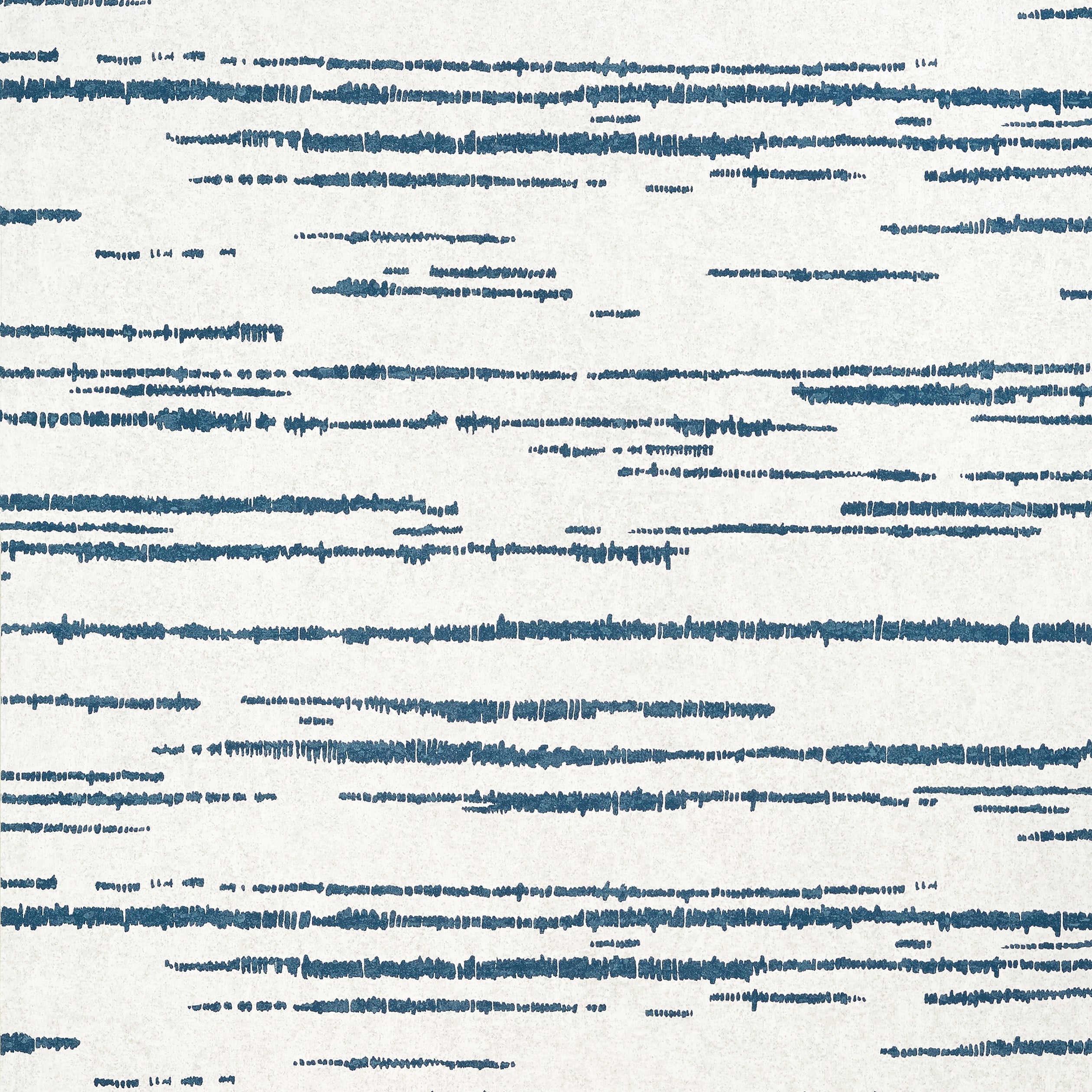 Echo wallpaper in blue on white color - pattern number T10457 - by Thibaut in the Modern Resource Volume 2 collection