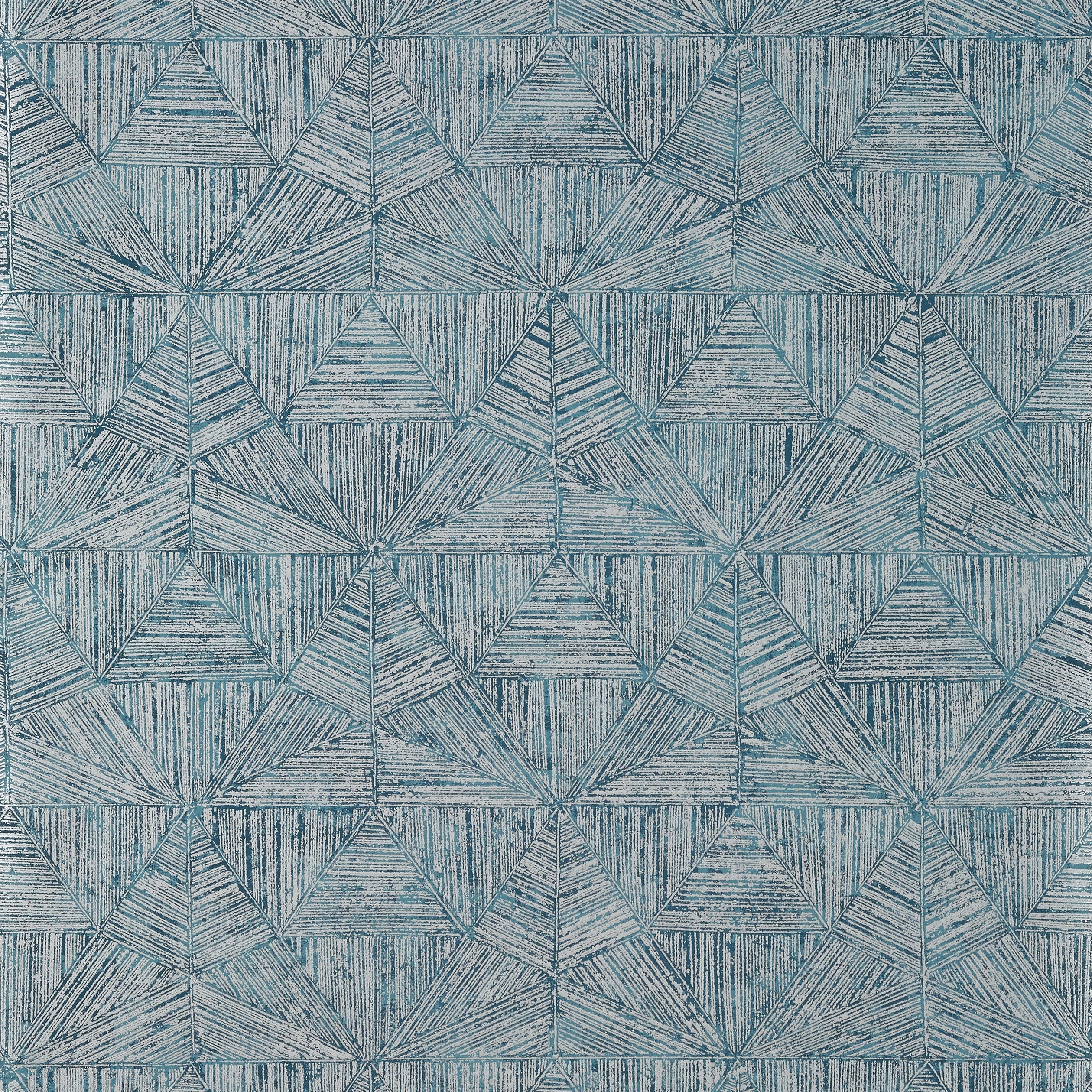 Crystalla wallpaper in metallic silver on mineral color - pattern number T10462 - by Thibaut in the Modern Resource Volume 2 collection
