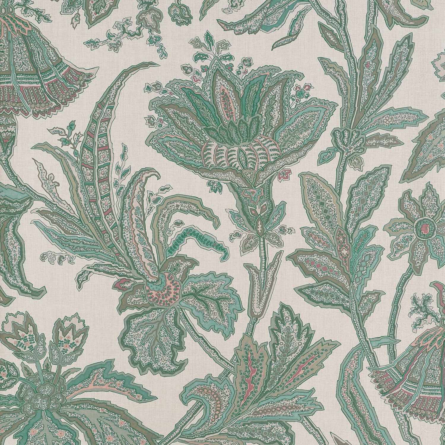 Breckenridge wallpaper in sage color - pattern number T10544 - by Thibaut in the Boxwood collection
