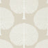 Mulberry Tree fabric in natural color - pattern number T10601 - by Thibaut in the Ceylon collection