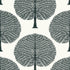 Mulberry Tree fabric in black and white color - pattern number T10602 - by Thibaut in the Ceylon collection