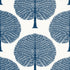 Mulberry Tree fabric in navy color - pattern number T10603 - by Thibaut in the Ceylon collection