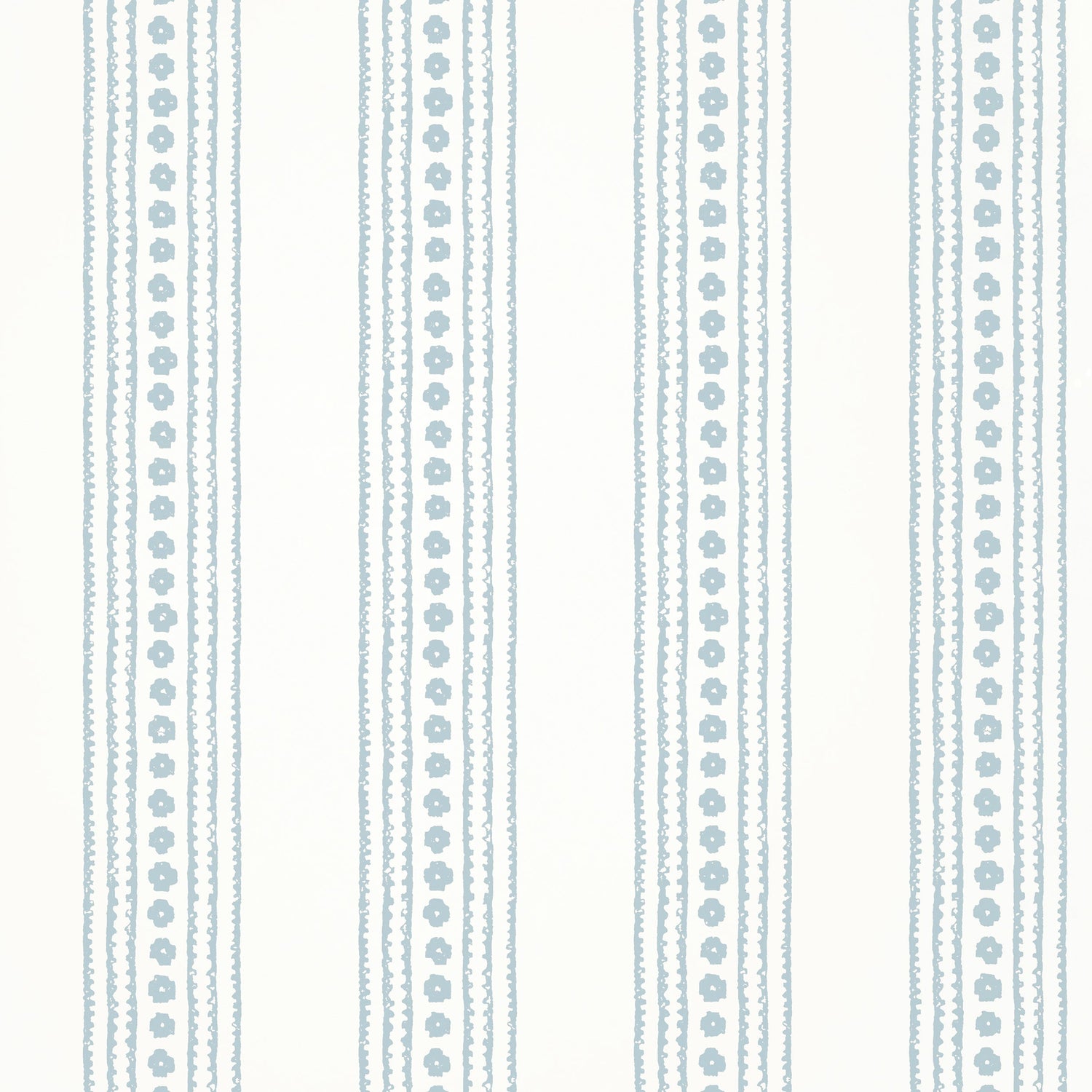 New Haven Stripe fabric in spa blue color - pattern number T10612 - by Thibaut in the Ceylon collection