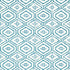 Pass A Grille fabric in turquoise color - pattern number T10618 - by Thibaut in the Ceylon collection