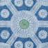 Stonington fabric in blue and green color - pattern number T10636 - by Thibaut in the Ceylon collection