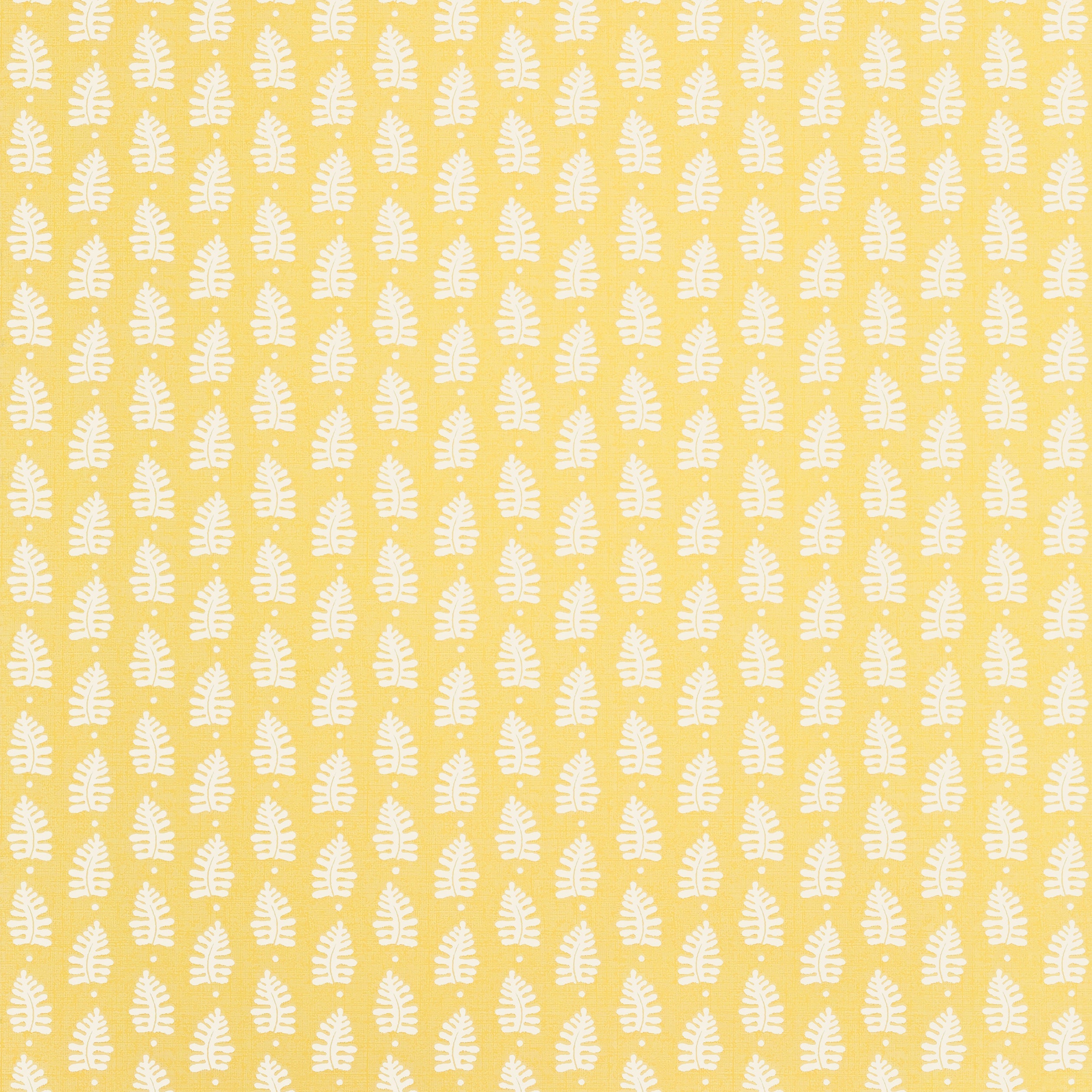 Ferndale wallpaper in yellow color - pattern number T10654 - by Thibaut in the Ceylon collection