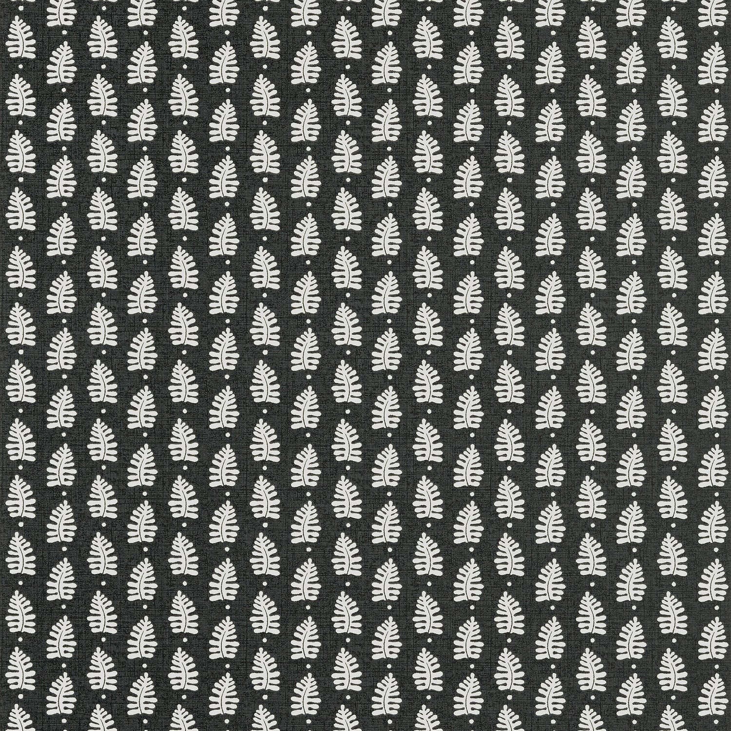 Ferndale wallpaper in black color - pattern number T10657 - by Thibaut in the Ceylon collection