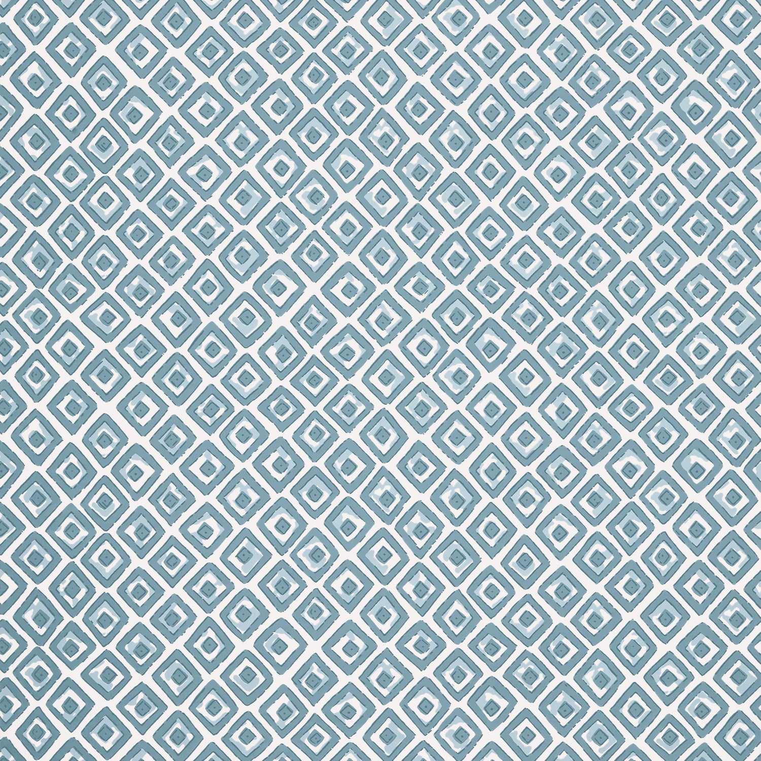 Indian Diamond wallpaper in spa blue color - pattern number T10662 - by Thibaut in the Ceylon collection