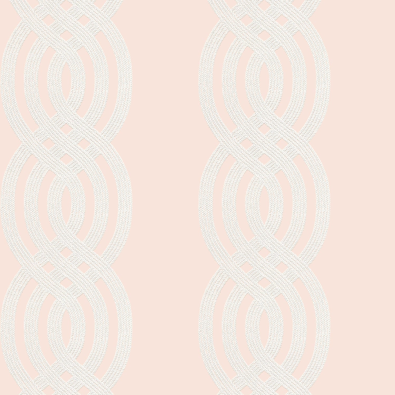 Braid fabric in blush color - pattern number T10801 - by Thibaut in the Heritage by Thibaut collection