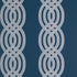 Braid fabric in navy color - pattern number T10802 - by Thibaut in the Heritage by Thibaut collection