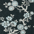 Claudette fabric in charcoal color - pattern number T10814 - by Thibaut in the Heritage by Thibaut collection