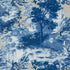 Lincoln Toile fabric in blue and flax color - pattern number T10864 - by Thibaut in the Heritage by Thibaut collection