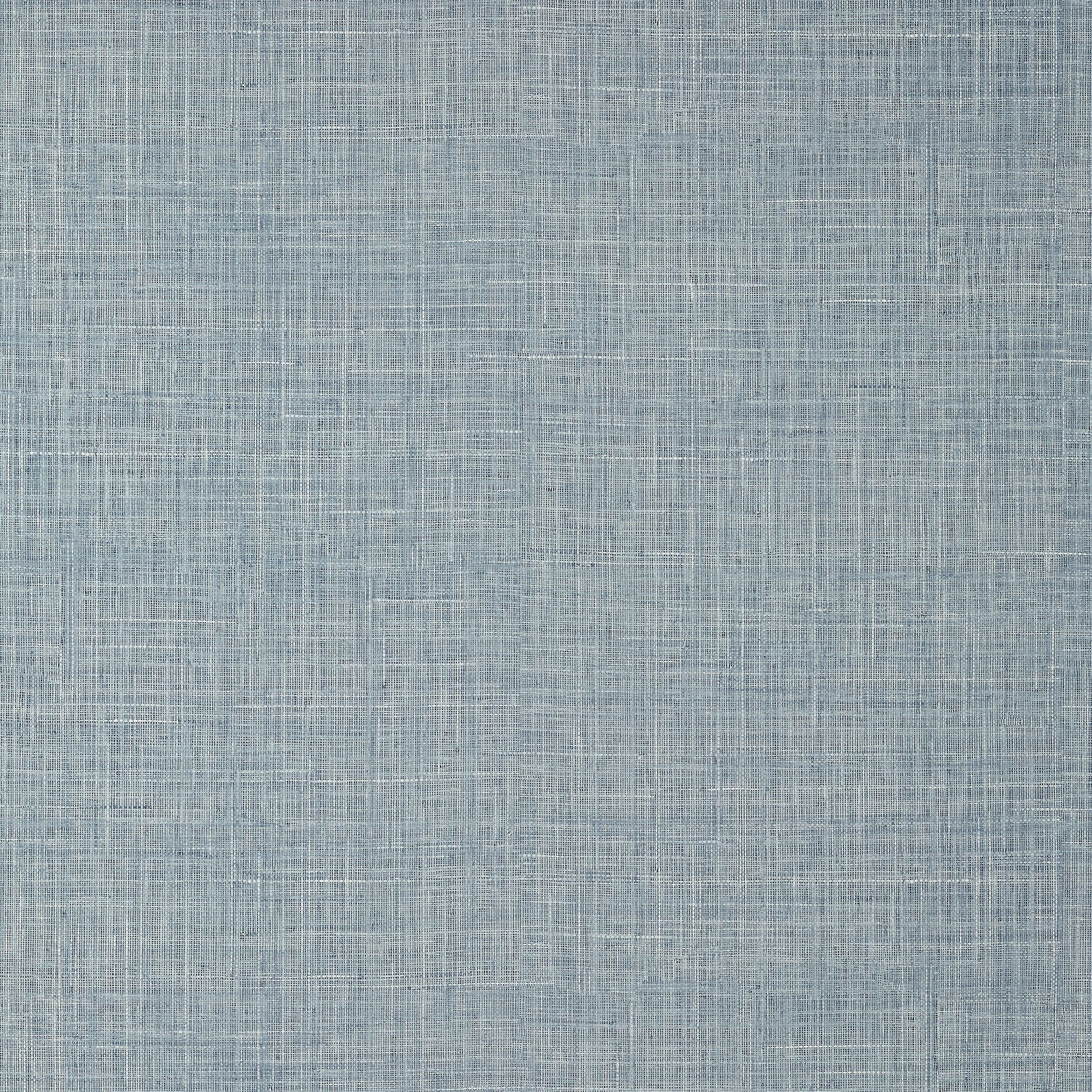 Fine Harvest wallpaper in denim color - pattern number T10957 - by Thibaut in the Texture Resource Volume 7 collection
