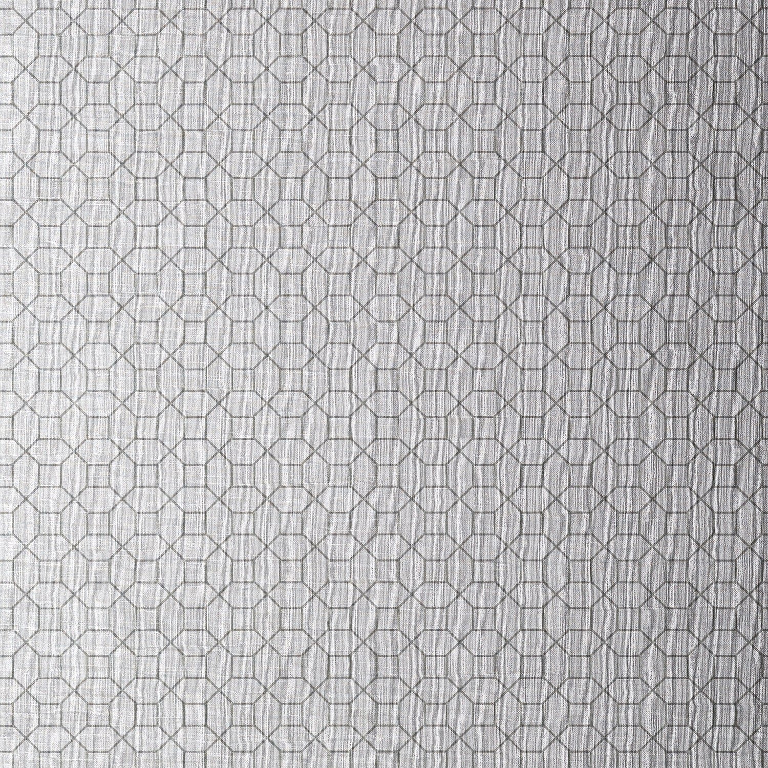 Farris wallpaper in grey on silver color - pattern number T11024 - by Thibaut in the Geometric Resource Volume 2 collection