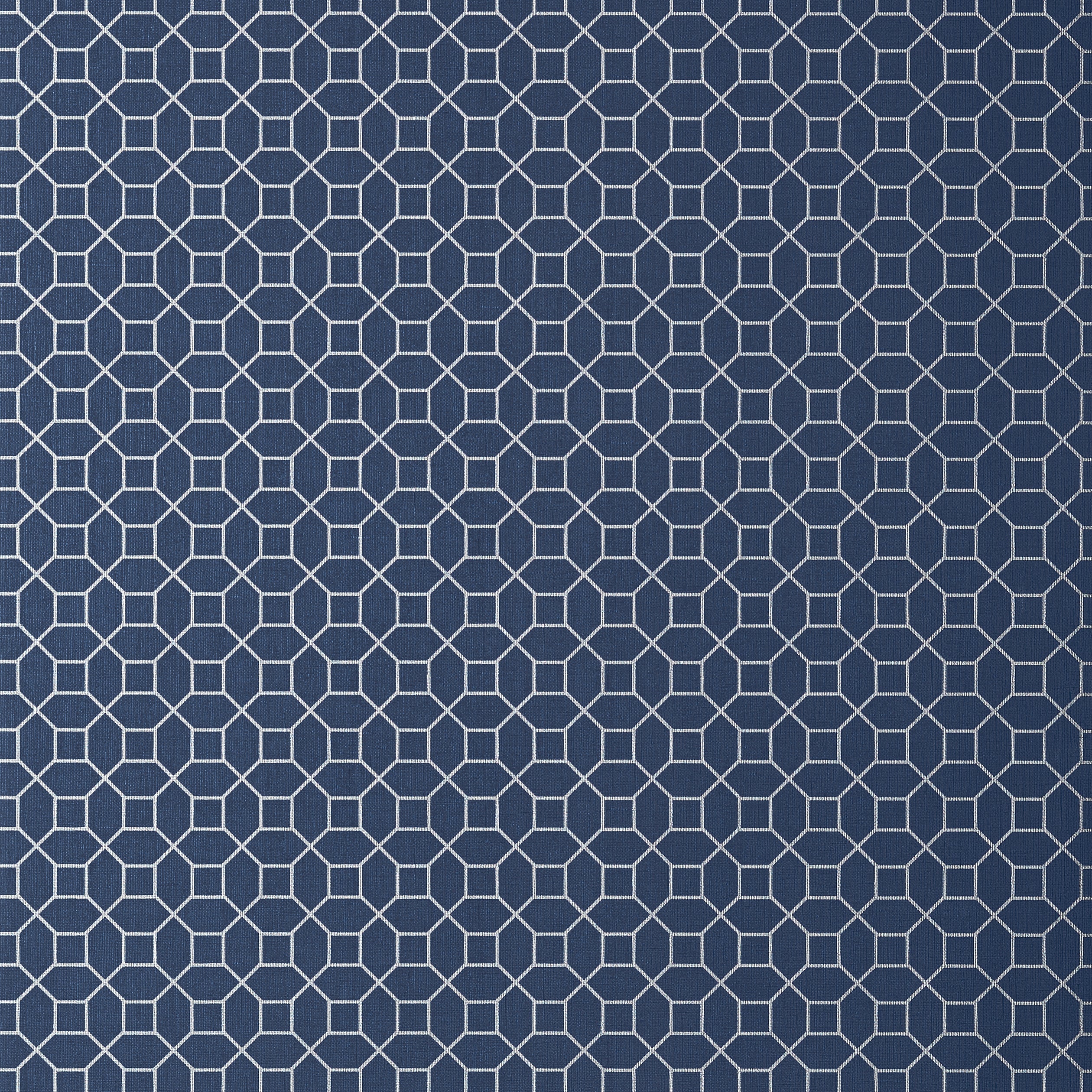 Farris wallpaper in silver on navy color - pattern number T11027 - by Thibaut in the Geometric Resource Volume 2 collection