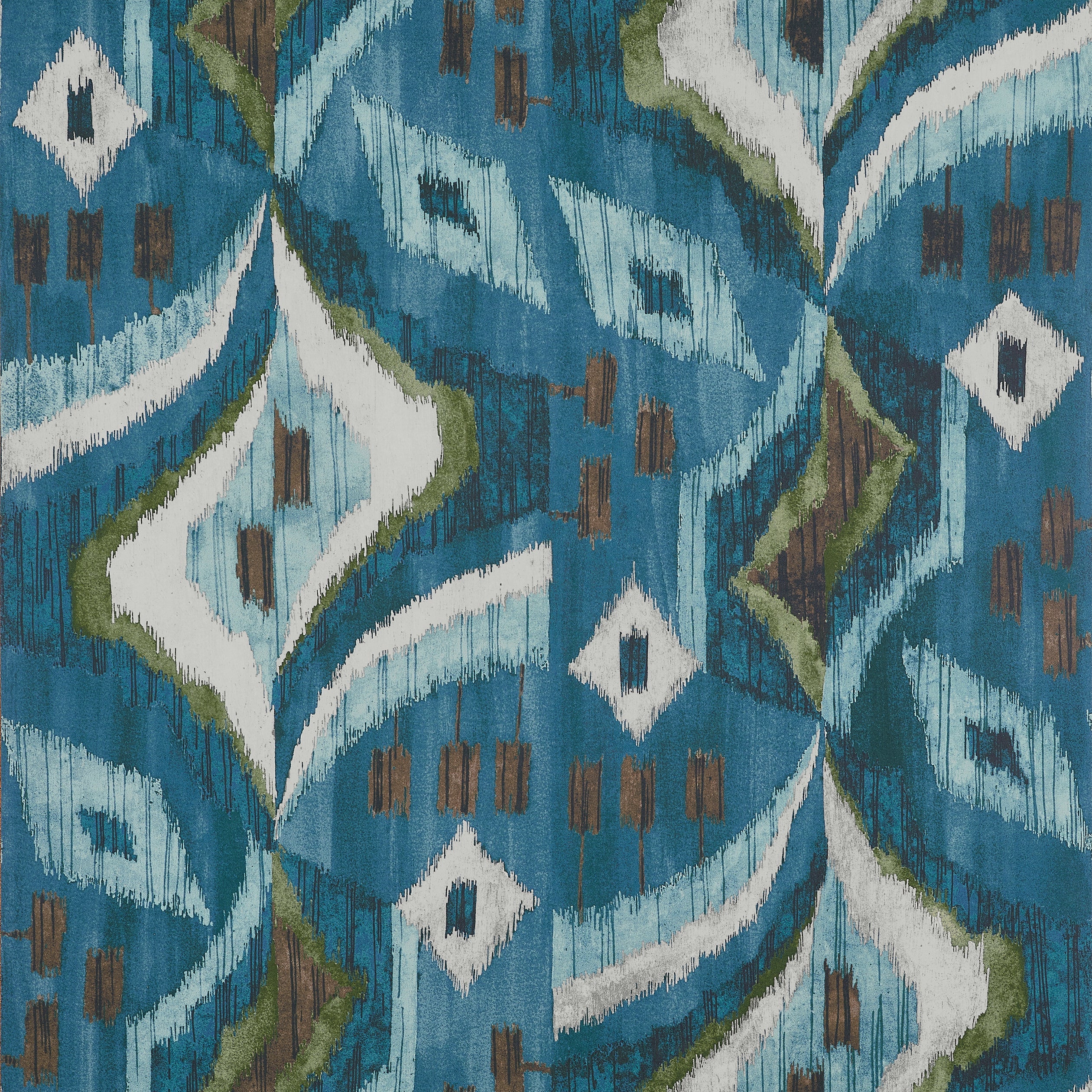 Artesian wallpaper in mineral color - pattern number T12058 - by Thibaut in the Vista collection
