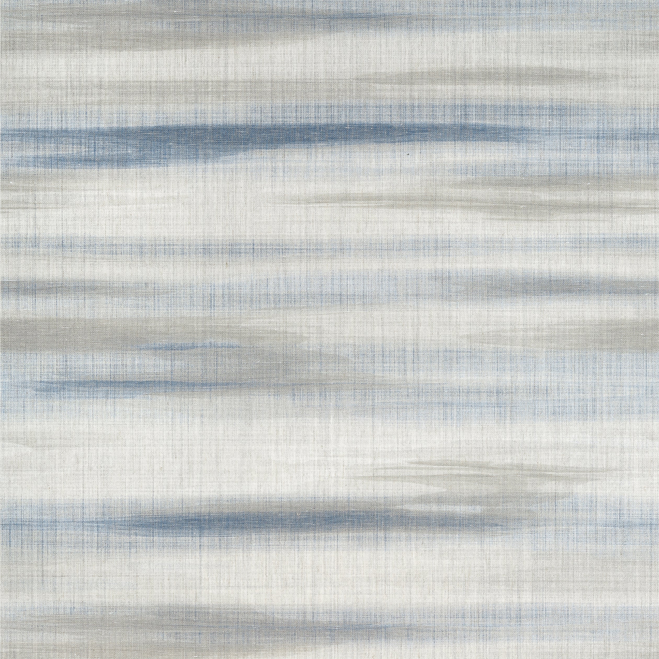 Equinox wallpaper in blue and beige color - pattern number T12824 - by Thibaut in the Modern Resource Volume 3 collection
