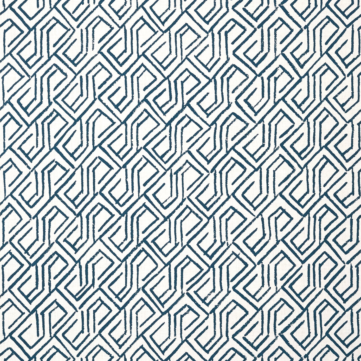 Tortona wallpaper in navy and white color - pattern number T12843 - by Thibaut in the Modern Resource Volume 3 collection