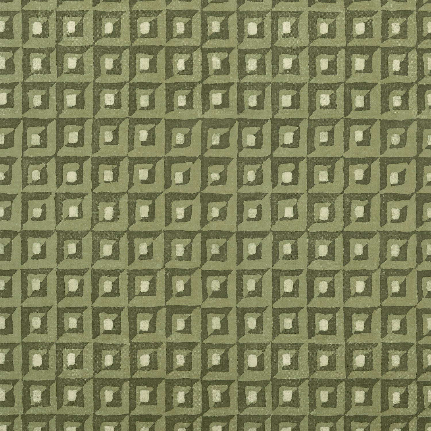 Square Dance wallpaper in olive green color - pattern number T12846 - by Thibaut in the Modern Resource Volume 3 collection