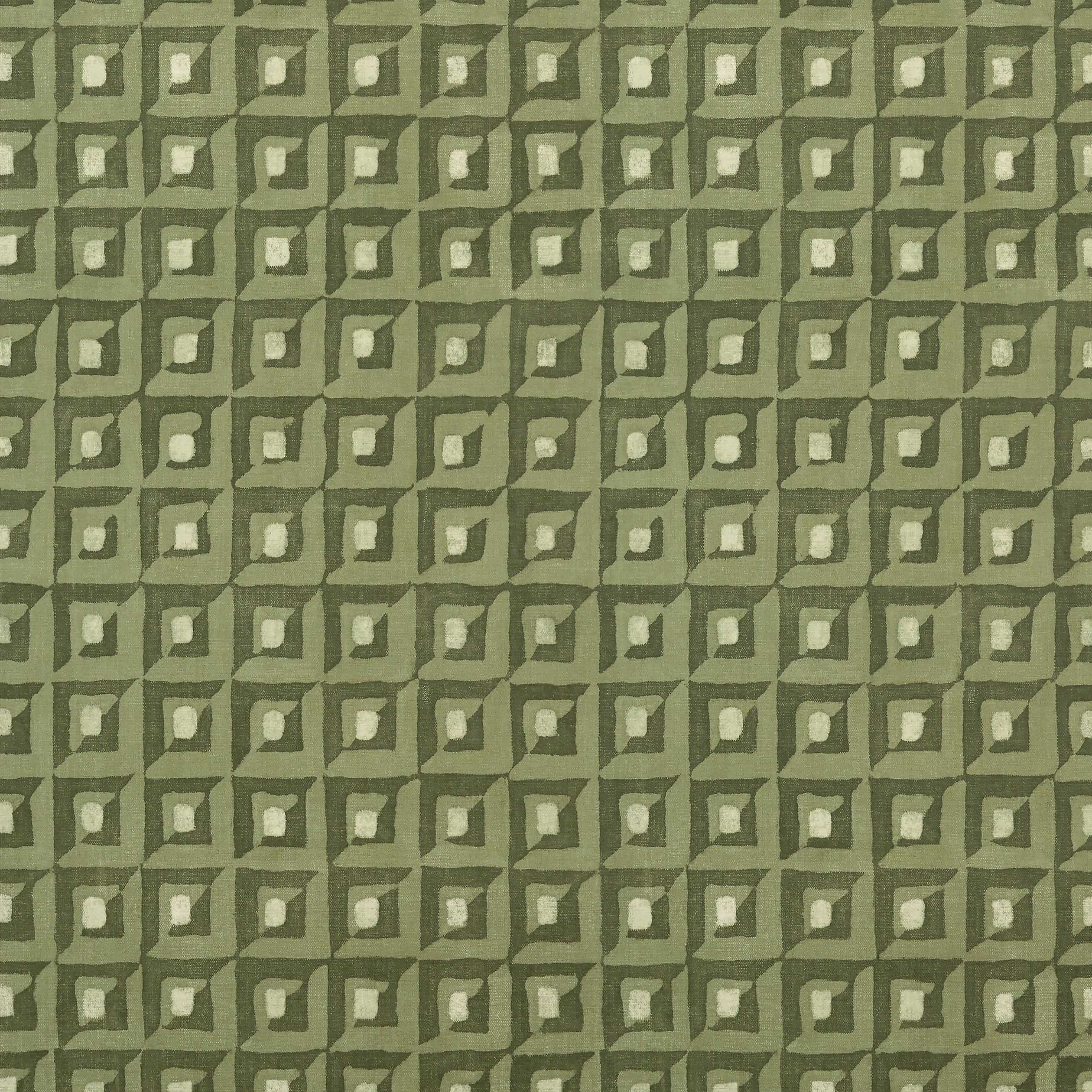 Square Dance wallpaper in olive green color - pattern number T12846 - by Thibaut in the Modern Resource Volume 3 collection