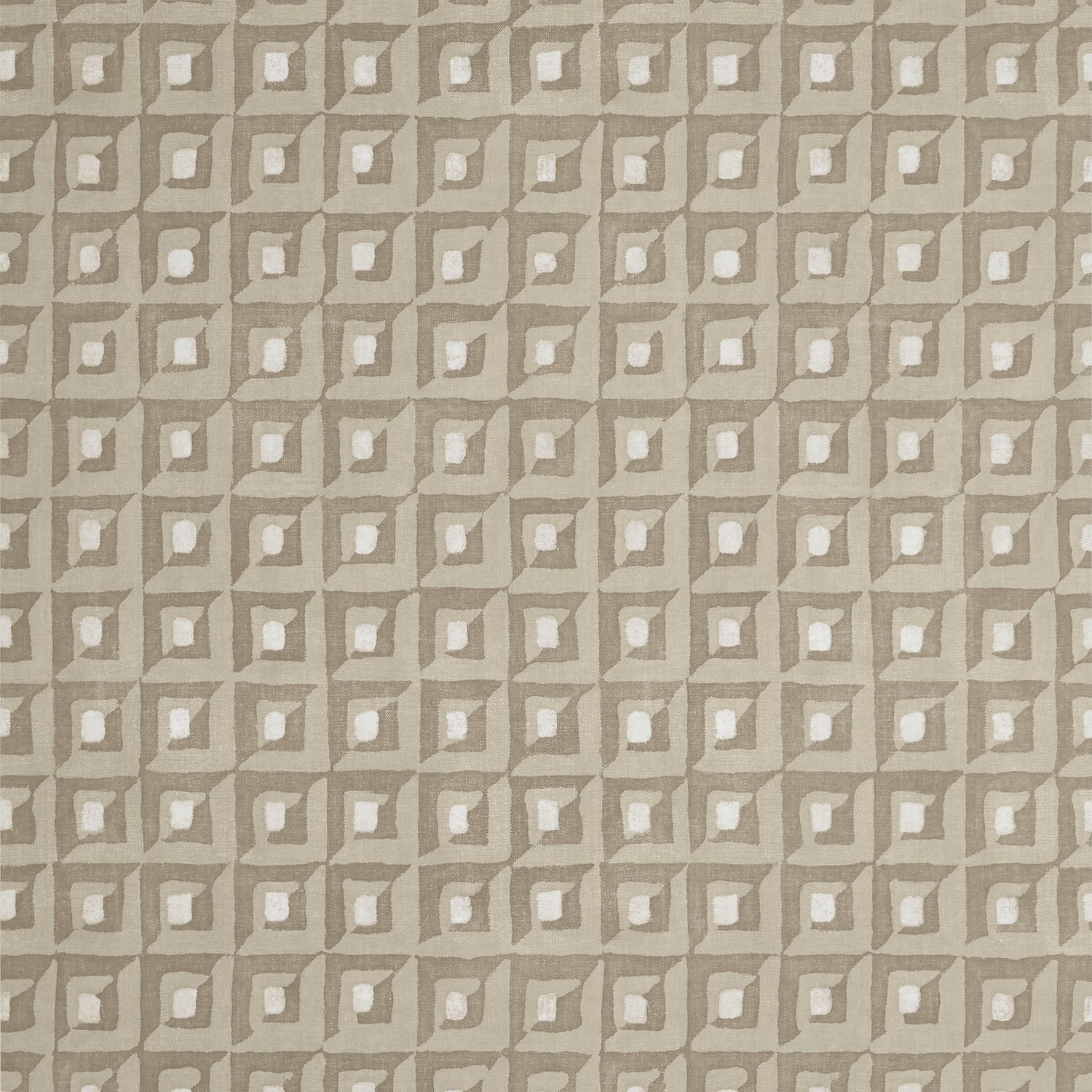 Square Dance wallpaper in taupe color - pattern number T12850 - by Thibaut in the Modern Resource Volume 3 collection