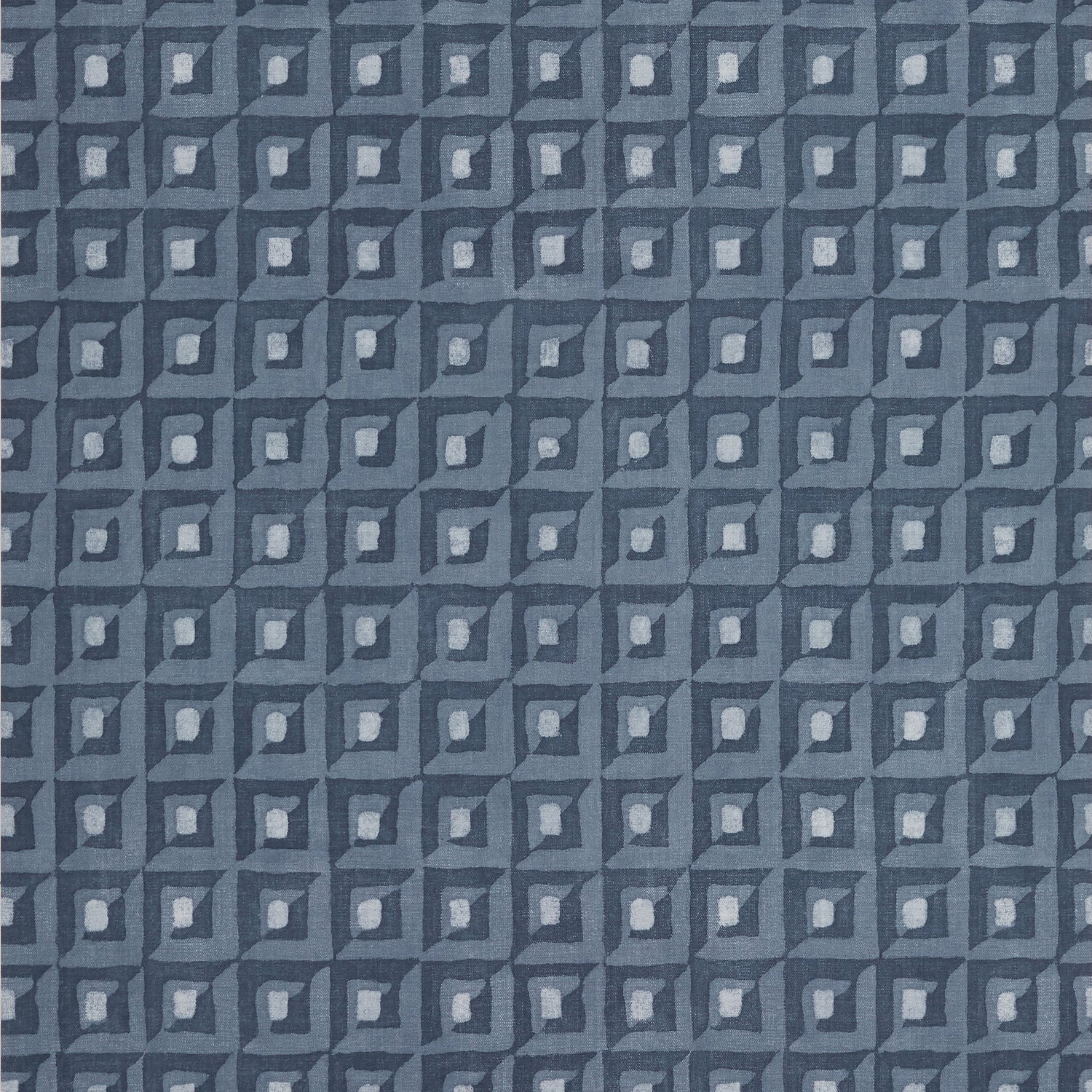Square Dance wallpaper in navy color - pattern number T12851 - by Thibaut in the Modern Resource Volume 3 collection