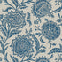 Rivera wallpaper in blue on flax color - pattern number T13025 - by Thibaut in the Monterey by Thibaut collection