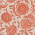 Rivera wallpaper in coral on flax color - pattern number T13047 - by Thibaut in the Monterey by Thibaut collection