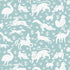 Nairobi wallpaper in ocean color - pattern number T13073 - by Thibaut in the Monterey by Thibaut collection