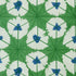 Sunburst wallpaper in emerald green color - pattern number T13088 - by Thibaut in the Summer House collection