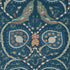 Lewis wallpaper in navy and teal color - pattern number T13217 - by Thibaut in the Mesa collection