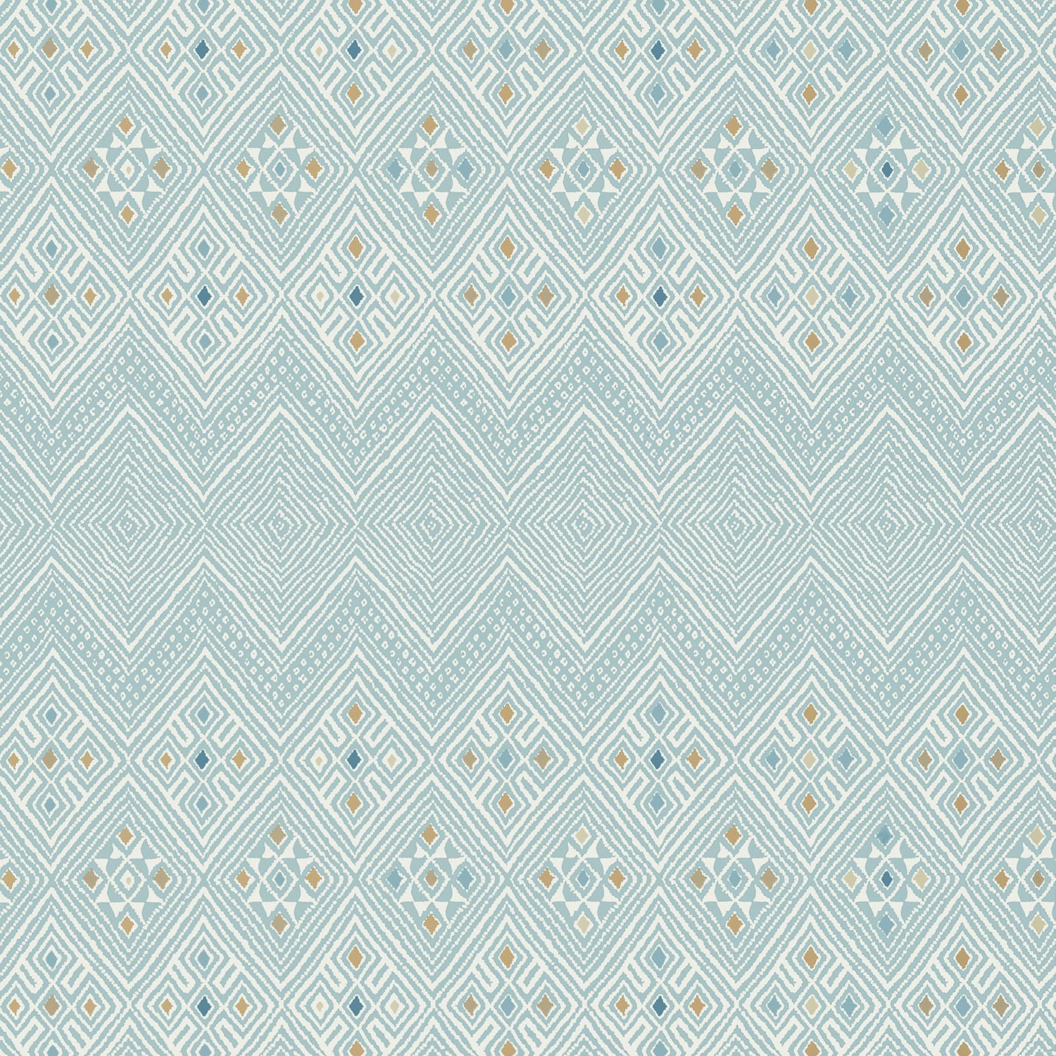 High Plains wallpaper in spa blue color - pattern number T13229 - by Thibaut in the Mesa collection