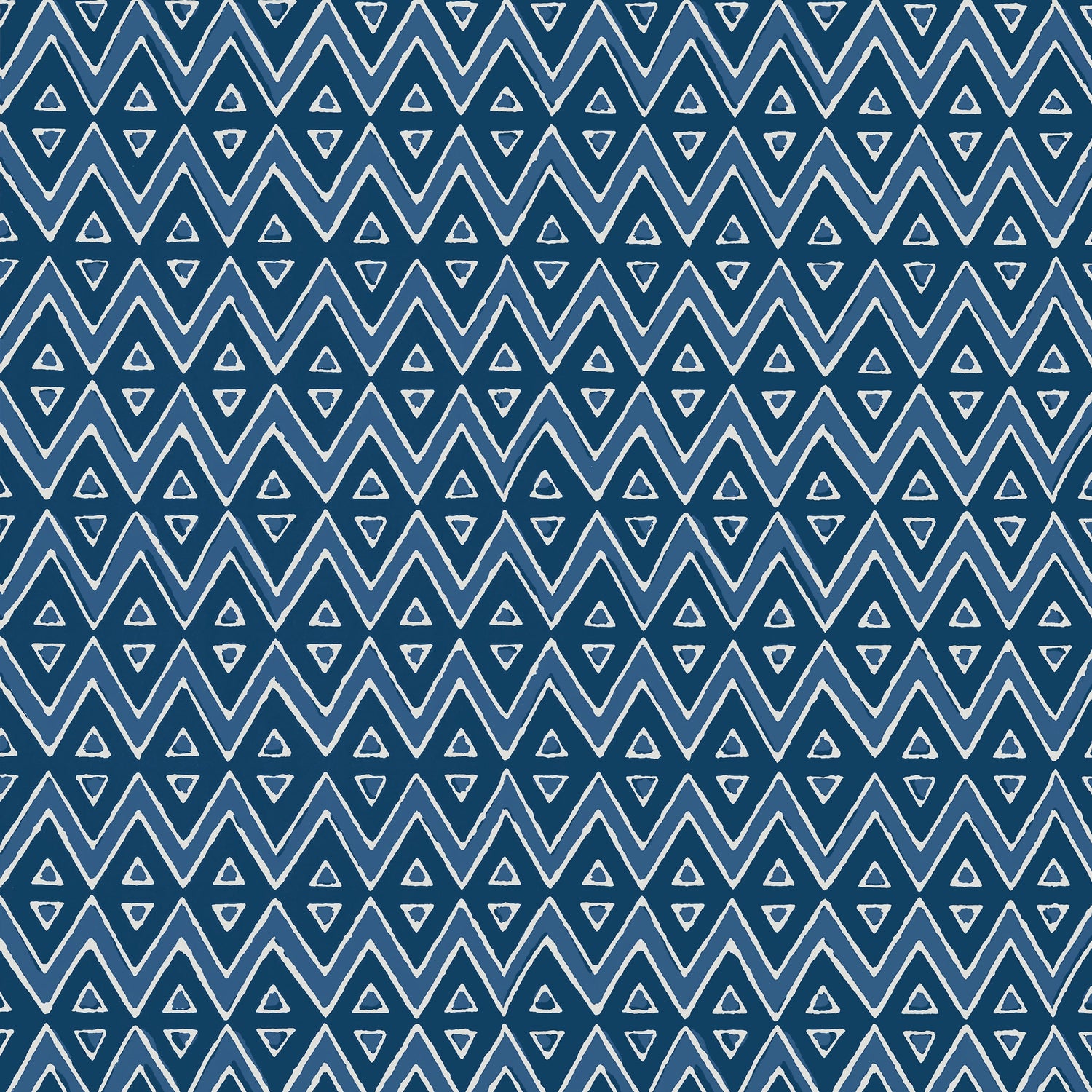 Tiburon wallpaper in navy color - pattern number T13237 - by Thibaut in the Mesa collection
