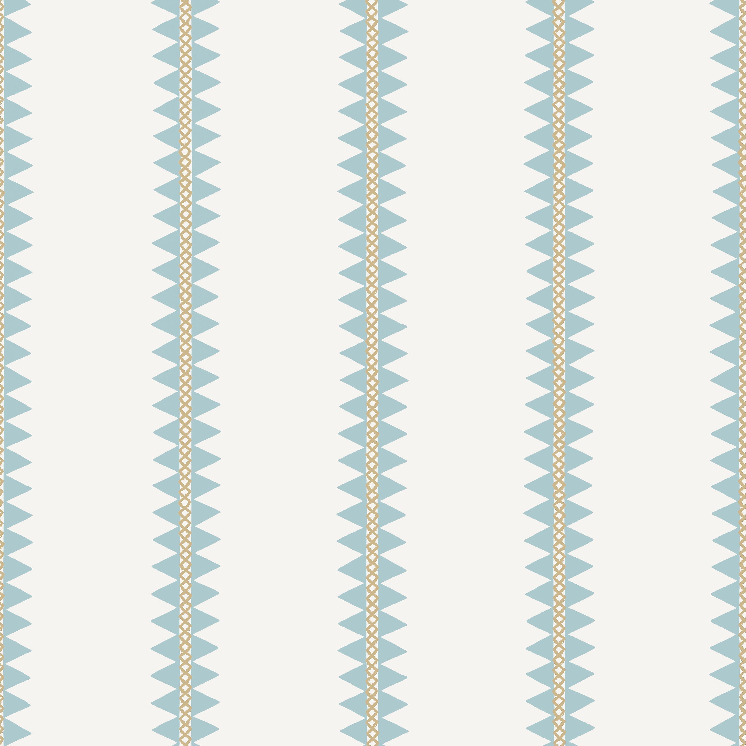 Reno Stripe wallpaper in spa blue color - pattern number T13241 - by Thibaut in the Mesa collection