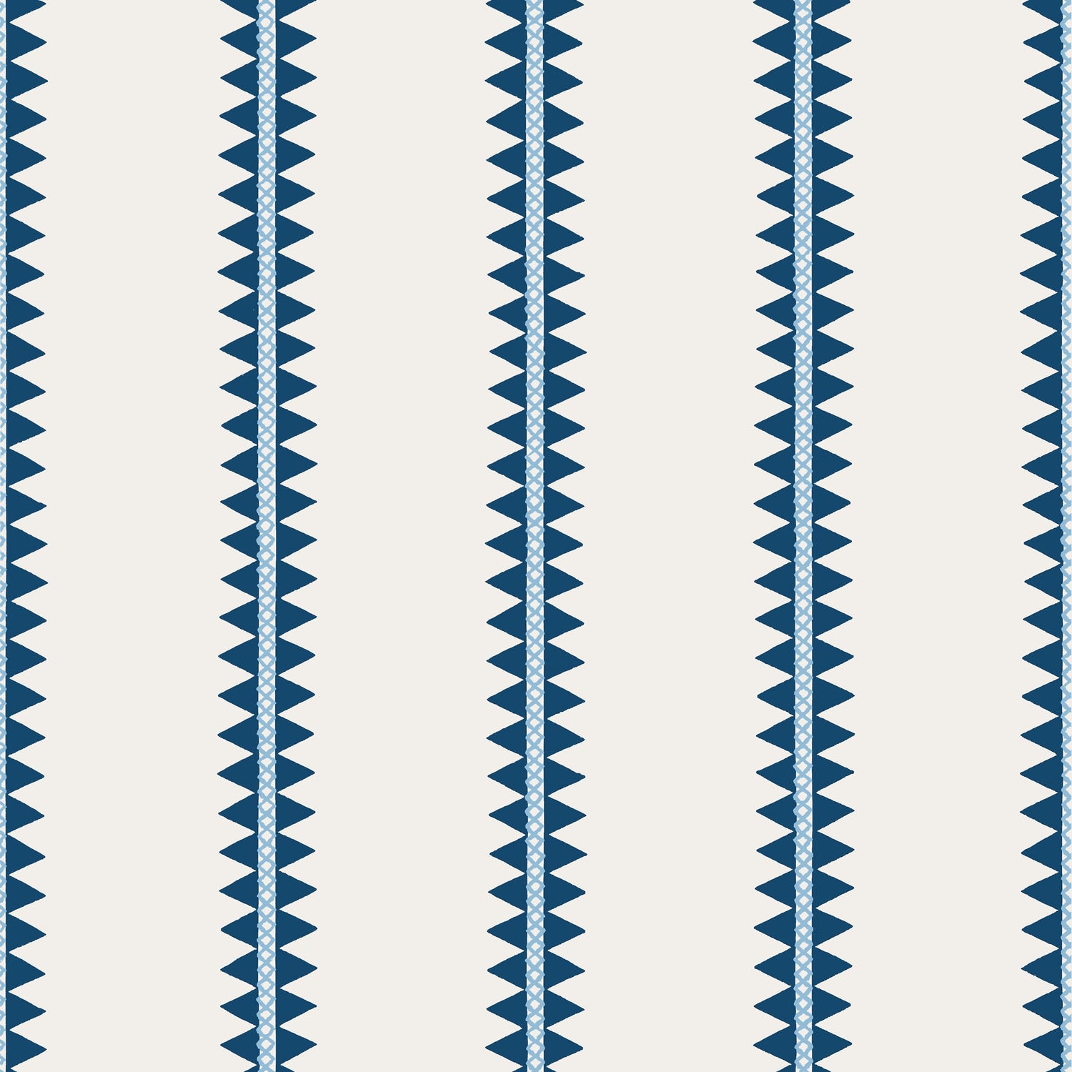 Reno Stripe wallpaper in navy color - pattern number T13244 - by Thibaut in the Mesa collection