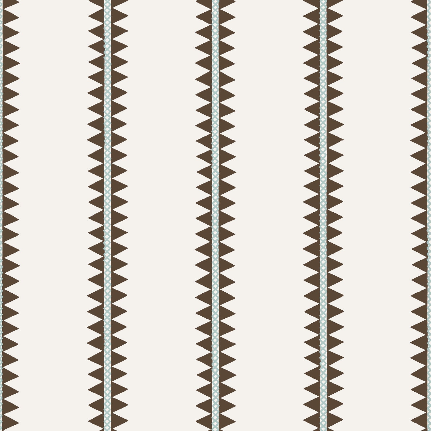 Reno Stripe wallpaper in brown color - pattern number T13246 - by Thibaut in the Mesa collection