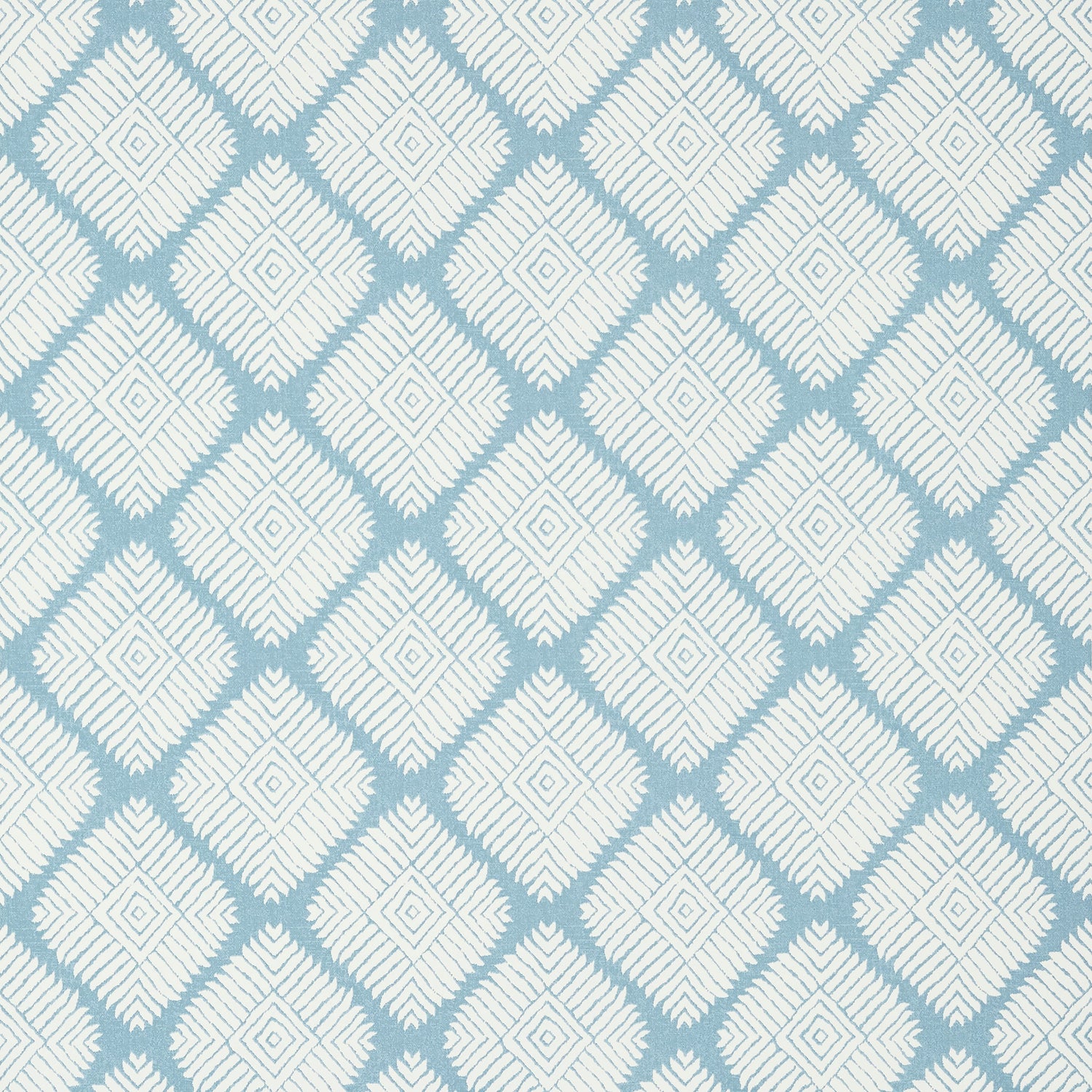 Austin Diamond wallpaper in spa blue color - pattern number T13251 - by Thibaut in the Mesa collection