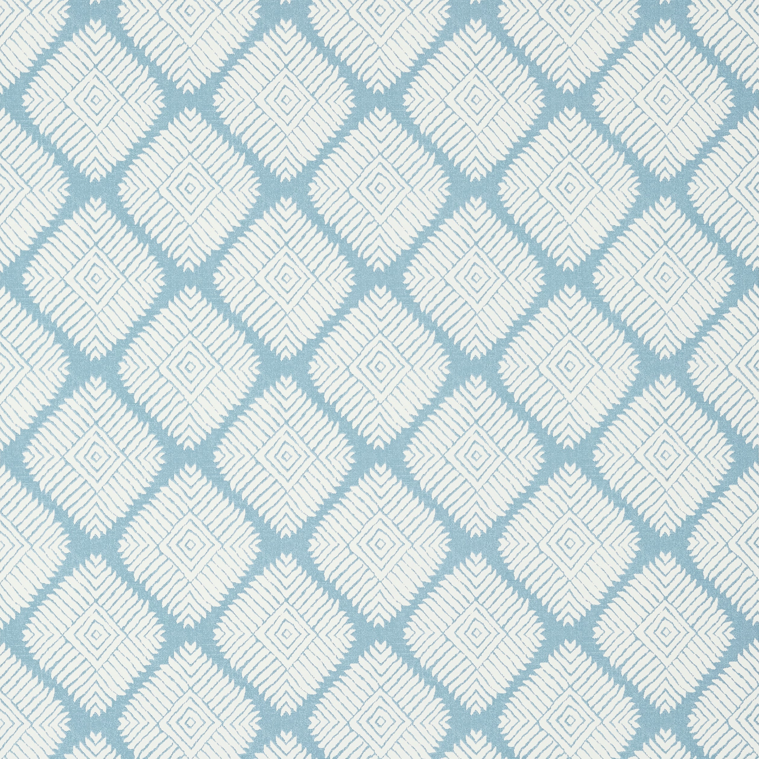 Austin Diamond wallpaper in spa blue color - pattern number T13251 - by Thibaut in the Mesa collection
