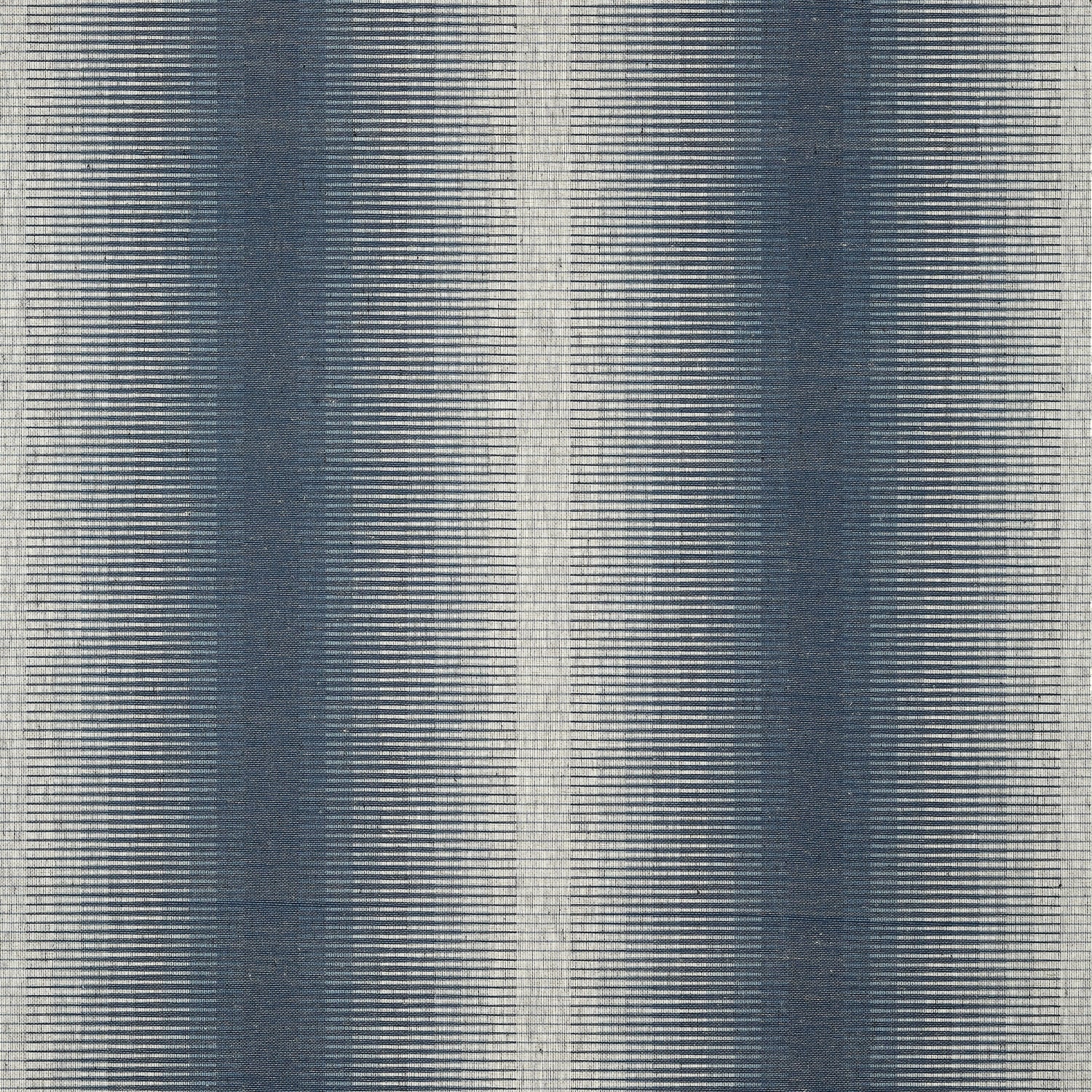 Bozeman Stripe wallpaper in navy color - pattern number T13261 - by Thibaut in the Mesa collection