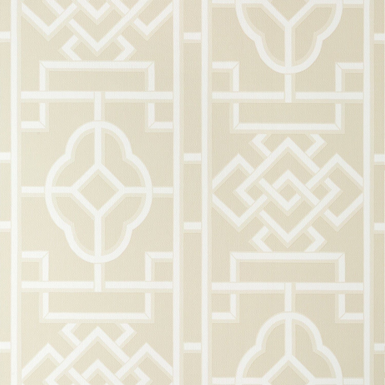 Gateway wallpaper in beige color - pattern number T13309 - by Thibaut in the Pavilion collection
