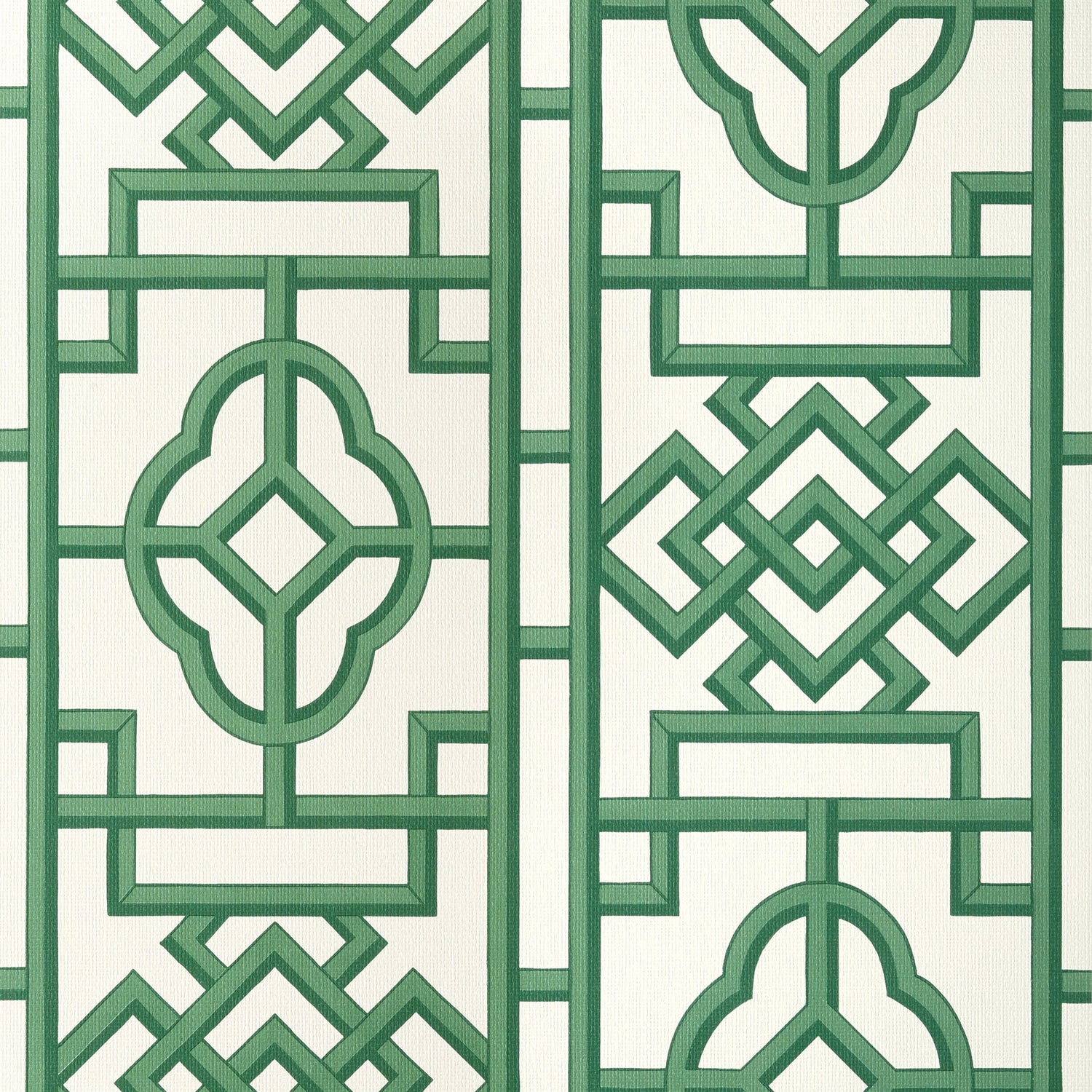 Gateway wallpaper in emerald color - pattern number T13313 - by Thibaut in the Pavilion collection
