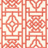 Gateway wallpaper in coral color - pattern number T13316 - by Thibaut in the Pavilion collection