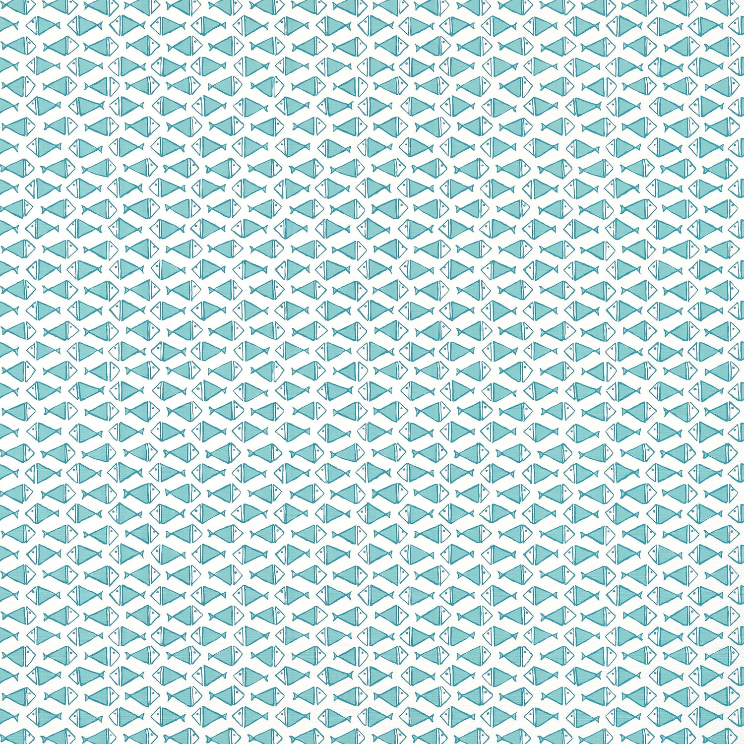 Pisces wallpaper in turquoise color - pattern number T13326 - by Thibaut in the Pavilion collection