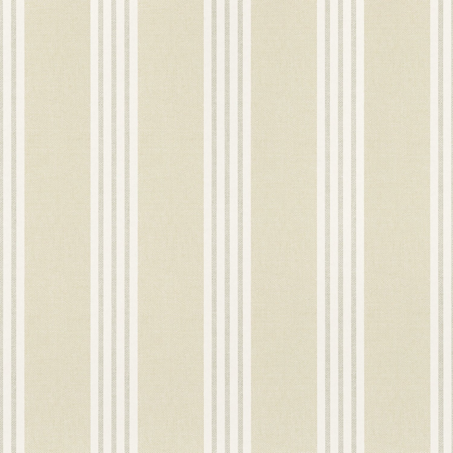 Canvas Stripe wallpaper in beige color - pattern number T13356 - by Thibaut in the Pavilion collection