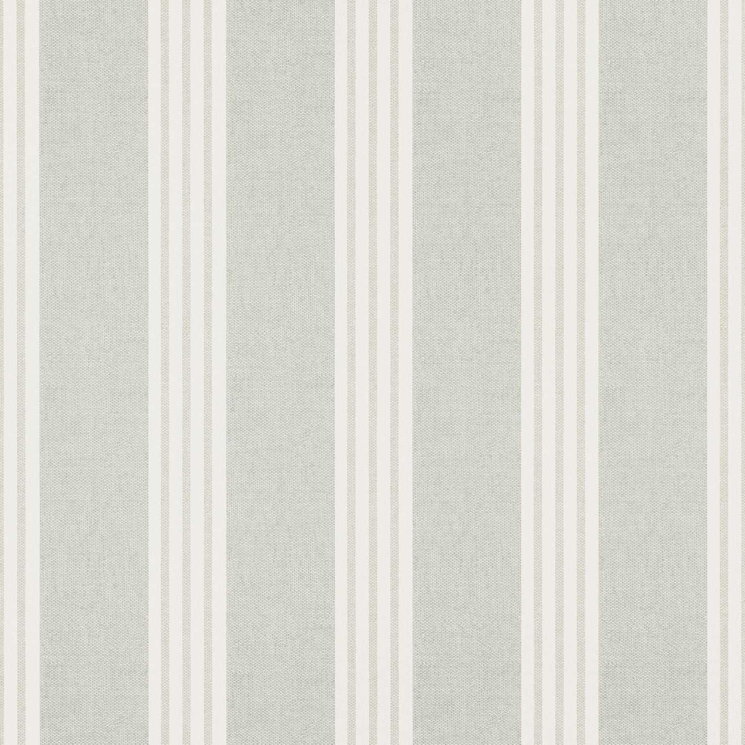 Canvas Stripe wallpaper in grey color - pattern number T13357 - by Thibaut in the Pavilion collection